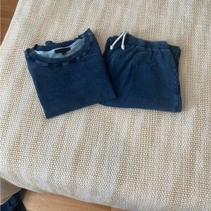 Jane and Delancey Blue Lounge Set